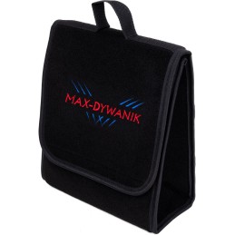 Automobilio bagažinės organizatoriaus krepšys - MAX-MAT (vertikalus) su MAX-MAT siuvinėjimu
