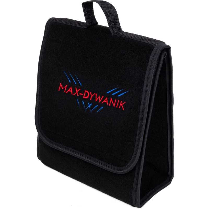 Automobilio bagažinės organizatoriaus krepšys - MAX-MAT (vertikalus) su MAX-MAT siuvinėjimu