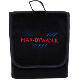 Automobilio bagažinės organizatoriaus krepšys - MAX-MAT (vertikalus) su MAX-MAT siuvinėjimu