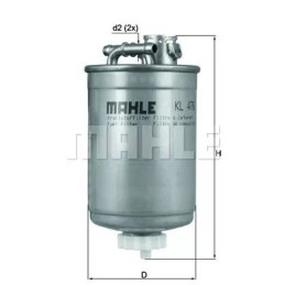 KL 476 D Knecht kuro filtras