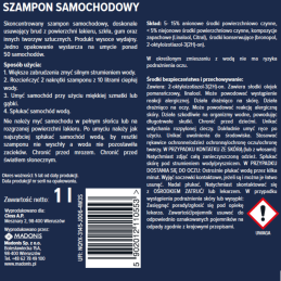 Automobilių šampūno koncentratas 1 l – ETRO T004