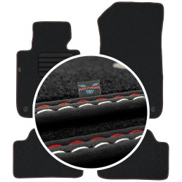 BMW 1 E81 E82 E87 HB CP 2004-2011 Veliūriniai kilimėliai MAX-DYWANIK