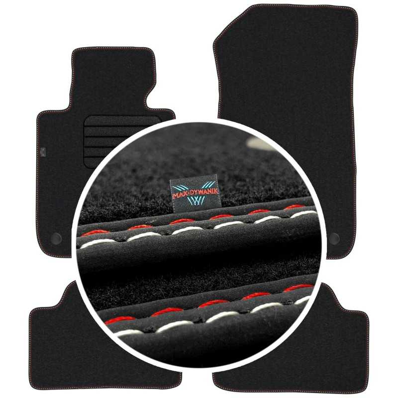 BMW 1 E81 E82 E87 HB CP 2004-2011 Veliūriniai kilimėliai MAX-DYWANIK