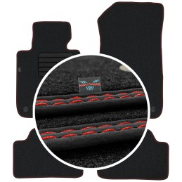 BMW 1 E81 E82 E87 HB CP 2004-2011 Veliūriniai kilimėliai MAX-DYWANIK