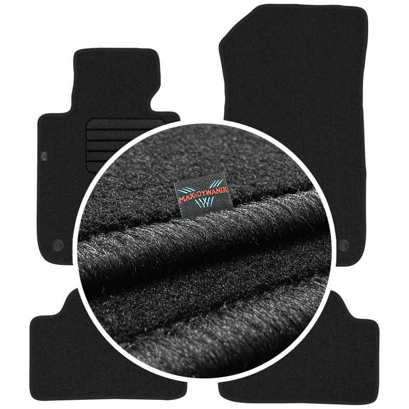 BMW 1 E81 E82 E87 HB CP 2004-2011 Veliūriniai kilimėliai MAX-DYWANIK