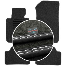 BMW 1 E81 E82 E87 HB CP 2004-2011 Veliūriniai kilimėliai MAX-DYWANIK