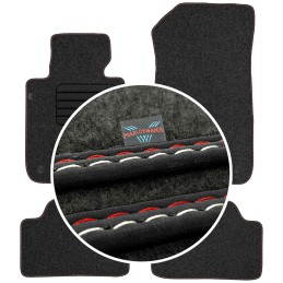 BMW 1 E81 E82 E87 HB CP 2004-2011 Veliūriniai kilimėliai MAX-DYWANIK