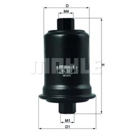 KL 522 Knecht kuro filtras