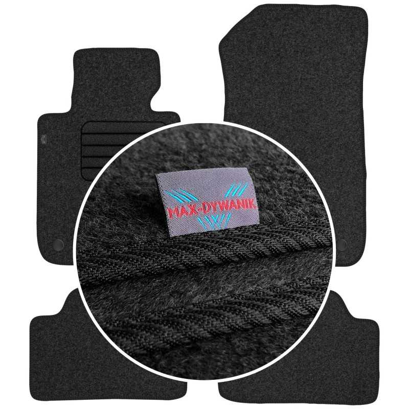 BMW 1 E81 E82 E87 HB CP 2004-2011 Veliūriniai kilimėliai MAX-DYWANIK