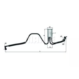 KL 544 Knecht kuro filtras