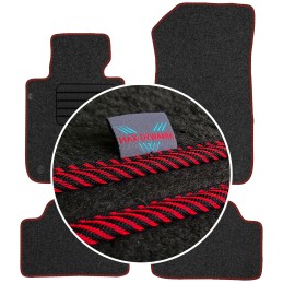 BMW 1 E81 E82 E87 HB CP 2004-2011 Veliūriniai kilimėliai MAX-DYWANIK