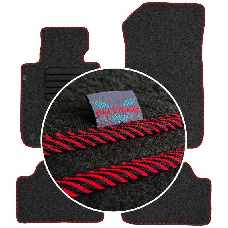 BMW 1 E81 E82 E87 HB CP 2004-2011 Veliūriniai kilimėliai MAX-DYWANIK