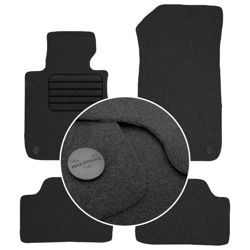 BMW 1 E81 E82 E87 HB CP 2004-2011 Veliūriniai kilimėliai MAX-DYWANIK