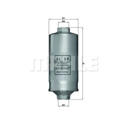 KL 59 Knecht kuro filtras