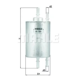 KL 592 Knecht kuro filtras