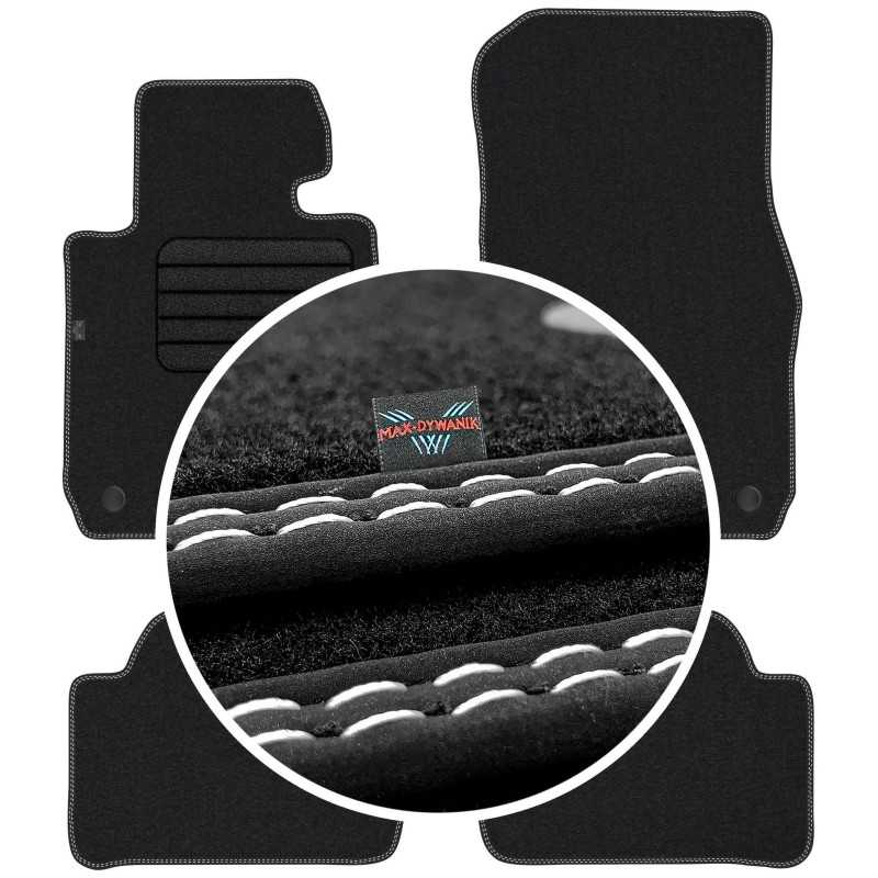 BMW 1 F20 2011-2019 Veliūriniai kilimėliai MAX-DYWANIK