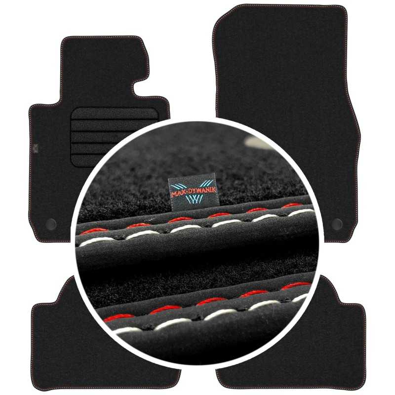 BMW 1 F20 2011-2019 Veliūriniai kilimėliai MAX-DYWANIK