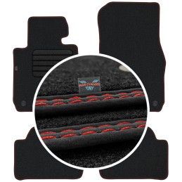 BMW 1 F20 2011-2019 Veliūriniai kilimėliai MAX-DYWANIK