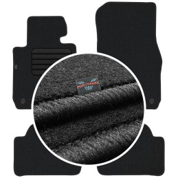 BMW 1 F20 2011-2019 Veliūriniai kilimėliai MAX-DYWANIK