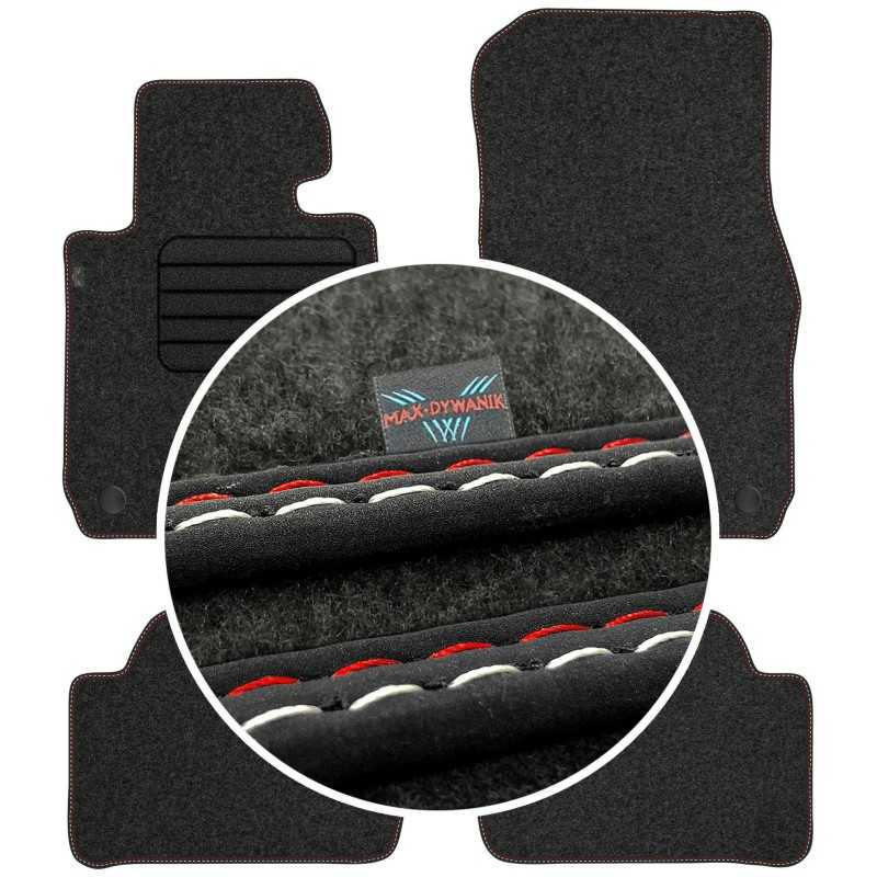 BMW 1 F20 2011-2019 Veliūriniai kilimėliai MAX-DYWANIK