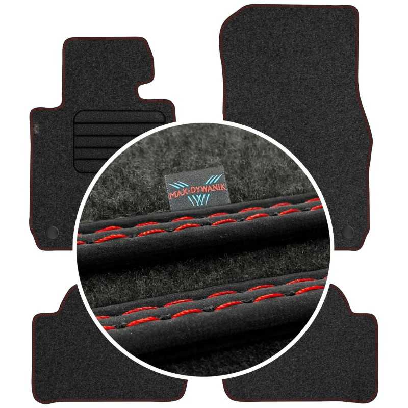 BMW 1 F20 2011-2019 Veliūriniai kilimėliai MAX-DYWANIK