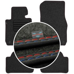 BMW 1 F20 2011-2019 Veliūriniai kilimėliai MAX-DYWANIK