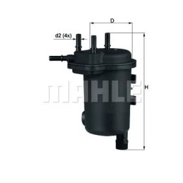 KL 633 D Knecht kuro filtras