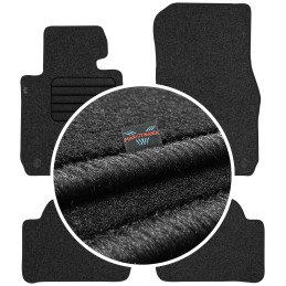 BMW 1 F20 2011-2019 Veliūriniai kilimėliai MAX-DYWANIK