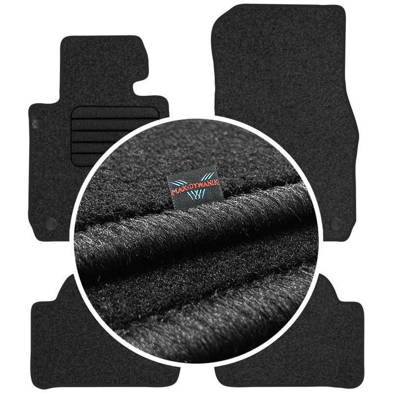 BMW 1 F20 2011-2019 Veliūriniai kilimėliai MAX-DYWANIK