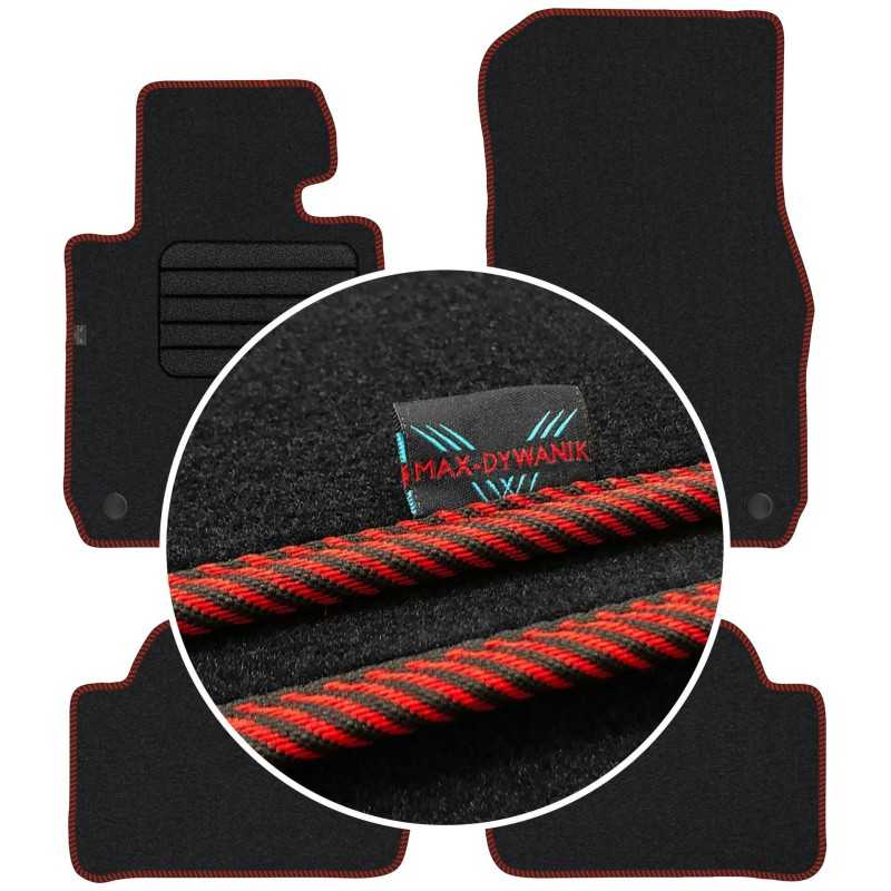BMW 1 F20 2011-2019 Veliūriniai kilimėliai MAX-DYWANIK