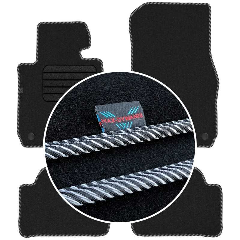 BMW 1 F20 2011-2019 Veliūriniai kilimėliai MAX-DYWANIK