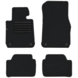 BMW 1 F20 2011-2019 Veliūriniai kilimėliai MAX-DYWANIK