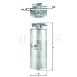 KL 659 Knecht kuro filtras