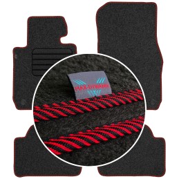 BMW 1 F20 2011-2019 Veliūriniai kilimėliai MAX-DYWANIK