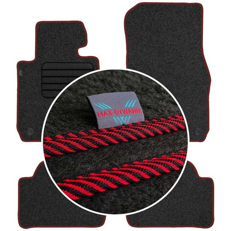 BMW 1 F20 2011-2019 Veliūriniai kilimėliai MAX-DYWANIK