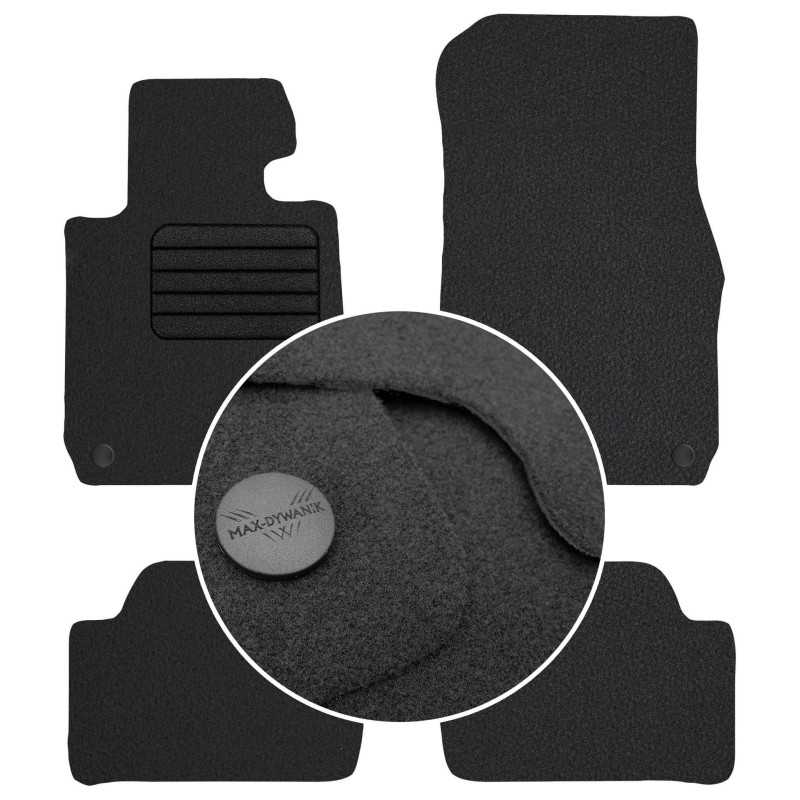 BMW 1 F20 2011-2019 Veliūriniai kilimėliai MAX-DYWANIK