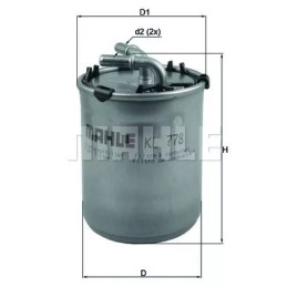 KL 778 Knecht kuro filtras