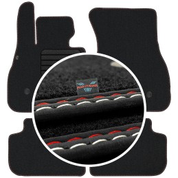BMW 1 F40 2019- MAX-DYWANIK veliūriniai kilimėliai