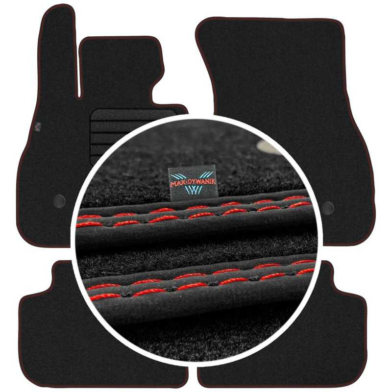 BMW 1 F40 2019- MAX-DYWANIK veliūriniai kilimėliai