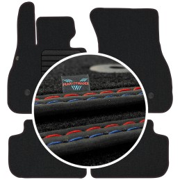 BMW 1 F40 2019- MAX-DYWANIK veliūriniai kilimėliai