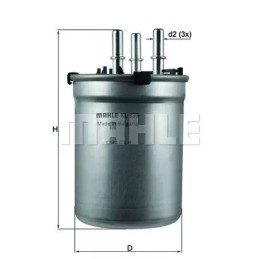 KL 838 Knecht kuro filtras