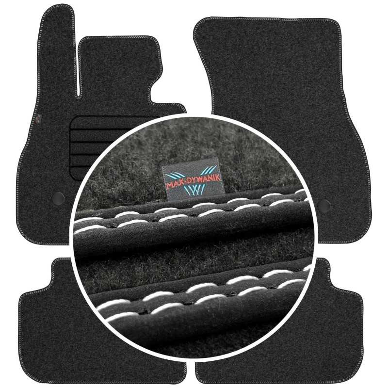 BMW 1 F40 2019- MAX-DYWANIK veliūriniai kilimėliai