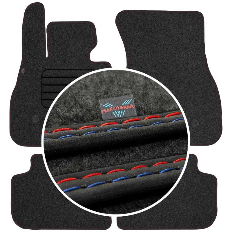 BMW 1 F40 2019- MAX-DYWANIK veliūriniai kilimėliai