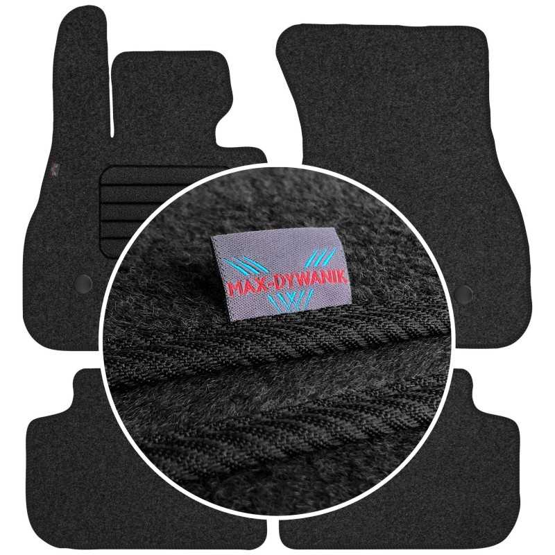 BMW 1 F40 2019- MAX-DYWANIK veliūriniai kilimėliai