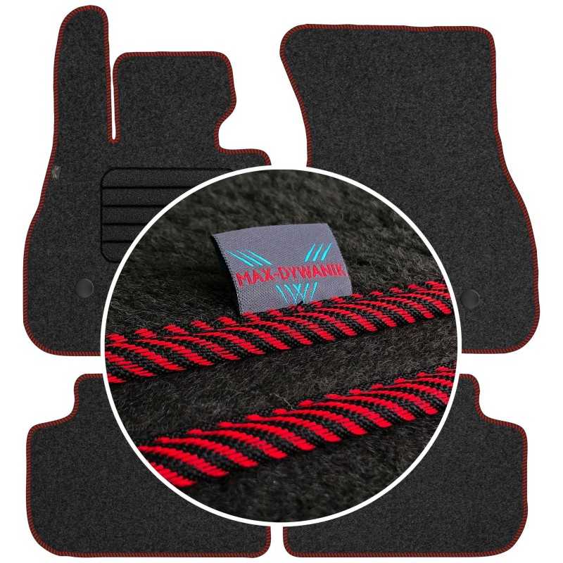 BMW 1 F40 2019- MAX-DYWANIK veliūriniai kilimėliai