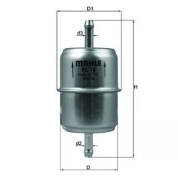 KL18OF KNECHT kuro filtras