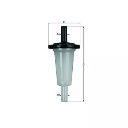 KL23OF KNECHT kuro filtras