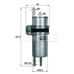 KLH 11 Knecht kuro filtras