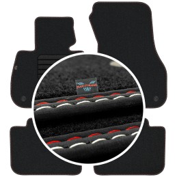 BMW 2 F45 Active Tourer 2014- Veliūriniai kilimėliai MAX-DYWANIK