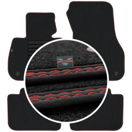 BMW 2 F45 Active Tourer 2014- Veliūriniai kilimėliai MAX-DYWANIK